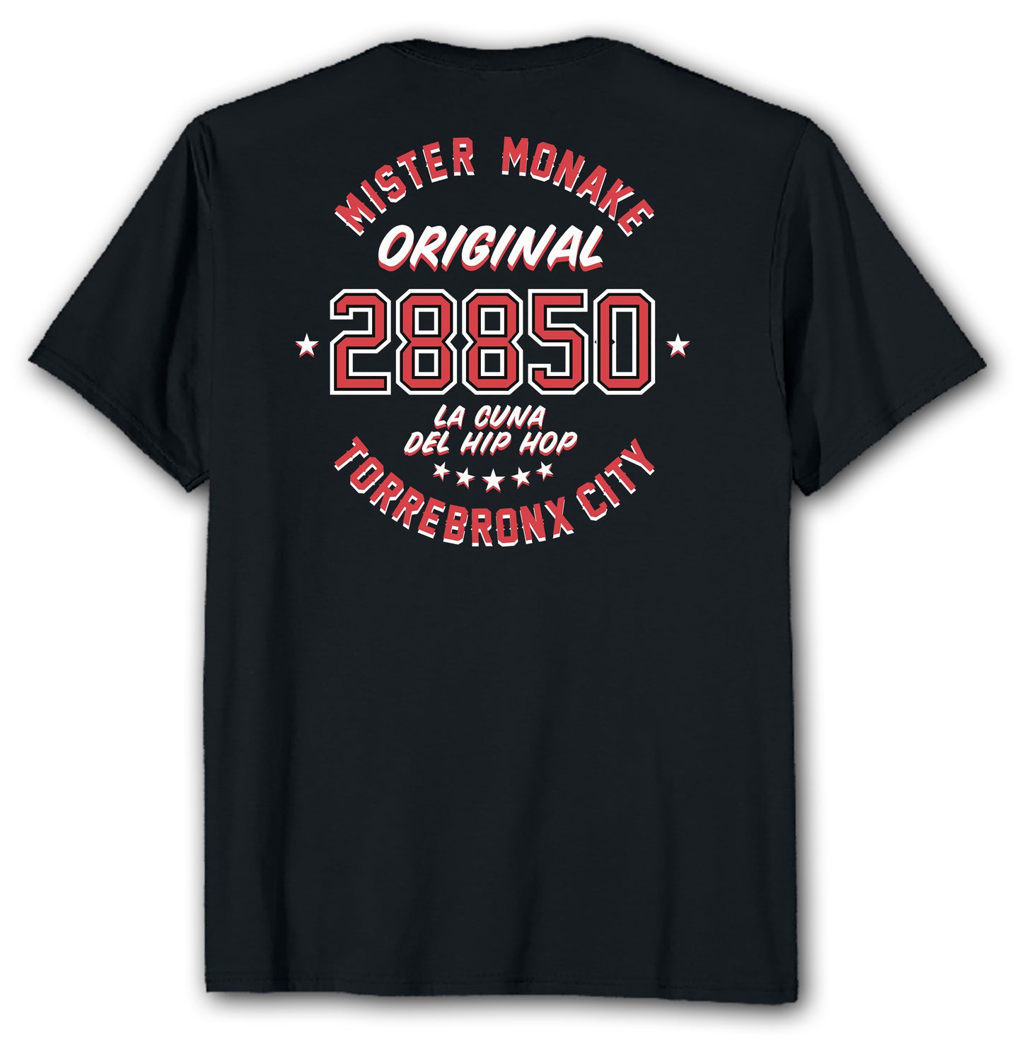 Camiseta negra "28850"