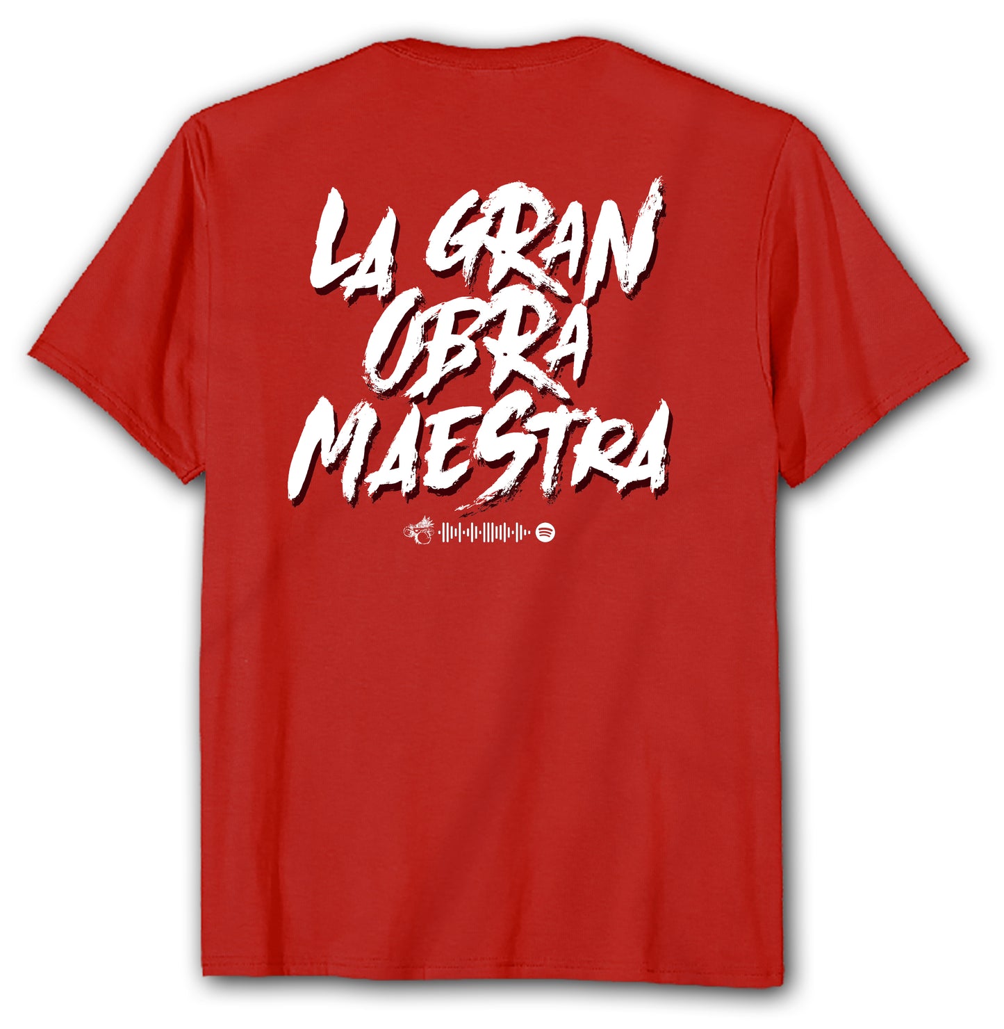 Camiseta Roja "La gran obra maestra" By FrankT